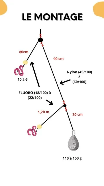 Surfcasting de nuit : technique et montage pour dorades et bars