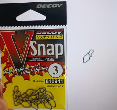AGRAFE DECOY V SNAP - Fishing Grid