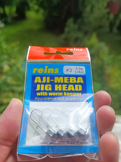 REINS AJI-MEBA JIG HEAD - Fishing Grid