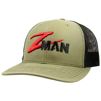 Z-Man Trucker HatZ Loden/Black – Casquette Pêche aux Leurres - Fishing Grid