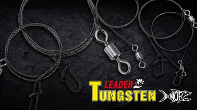 Tungsten Leaders – Bas de Ligne Tungstène 20cm (Lot de 2) - Fishing Grid